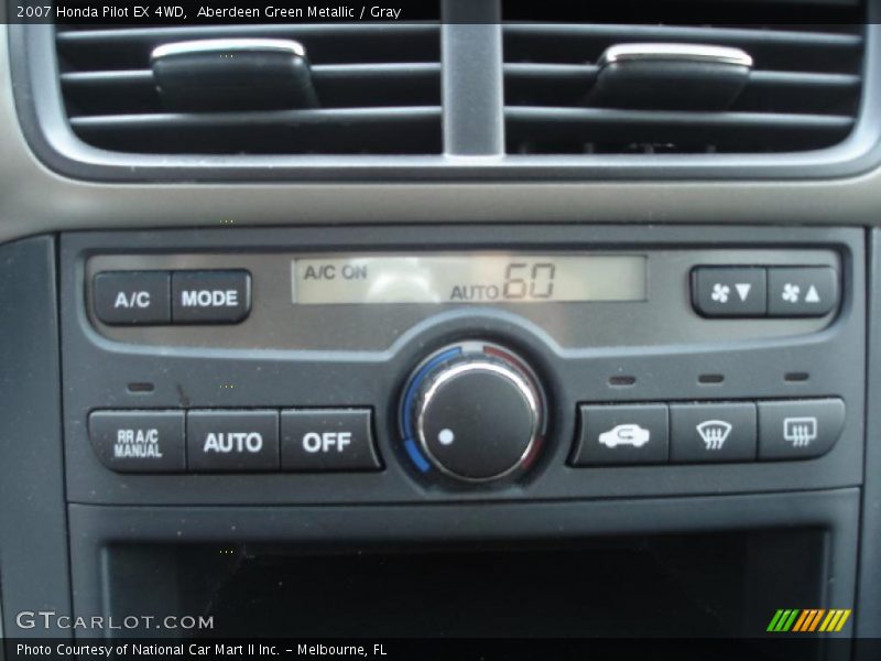 Aberdeen Green Metallic / Gray 2007 Honda Pilot EX 4WD