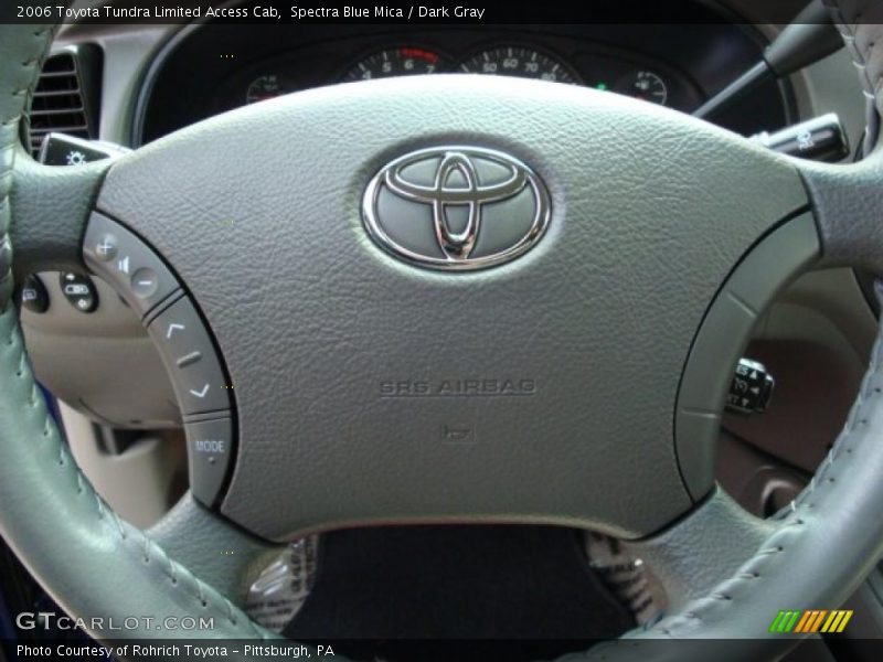 Spectra Blue Mica / Dark Gray 2006 Toyota Tundra Limited Access Cab