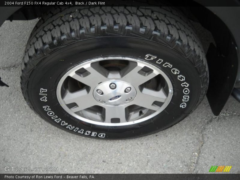 Black / Dark Flint 2004 Ford F150 FX4 Regular Cab 4x4