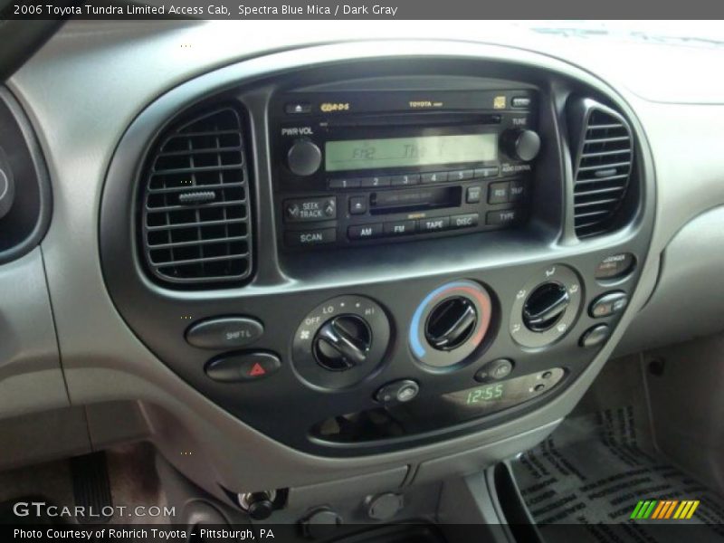 Spectra Blue Mica / Dark Gray 2006 Toyota Tundra Limited Access Cab