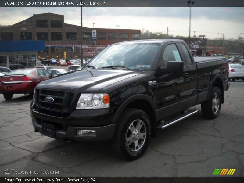 Black / Dark Flint 2004 Ford F150 FX4 Regular Cab 4x4