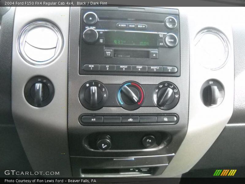 Black / Dark Flint 2004 Ford F150 FX4 Regular Cab 4x4
