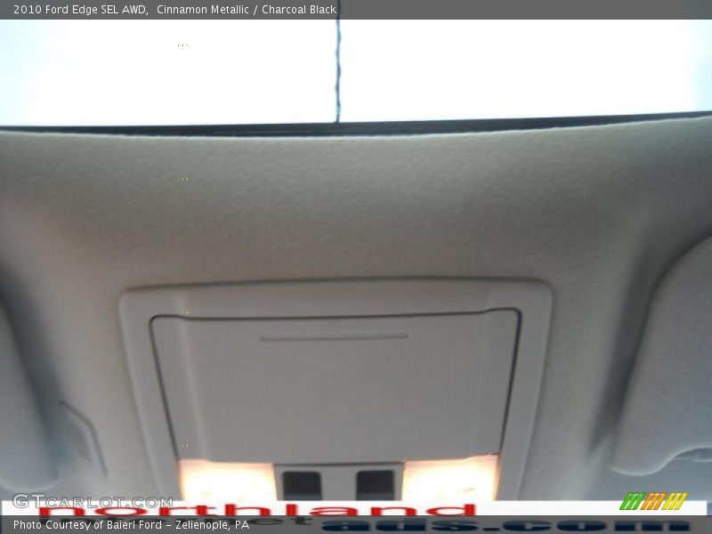 Cinnamon Metallic / Charcoal Black 2010 Ford Edge SEL AWD