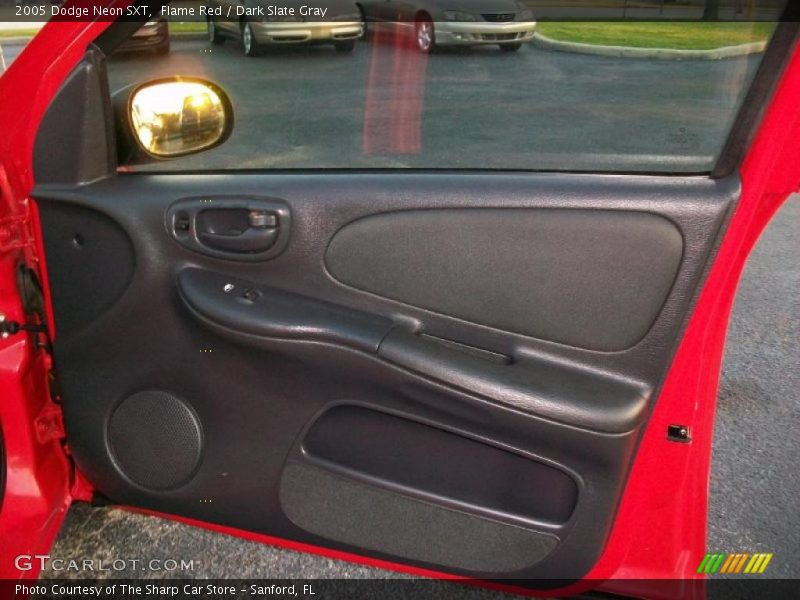 Flame Red / Dark Slate Gray 2005 Dodge Neon SXT