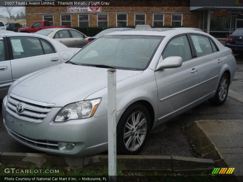 Titanium Metallic / Light Gray 2007 Toyota Avalon Limited