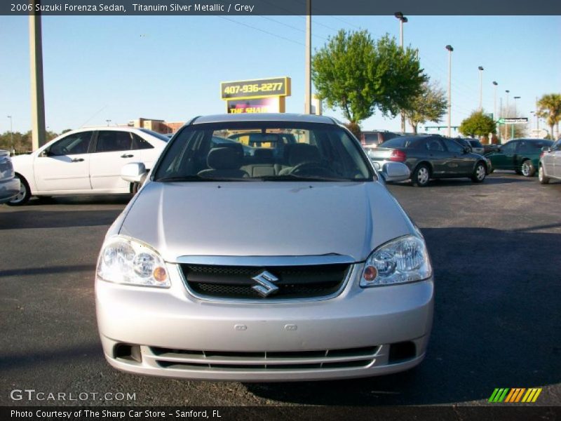 Titanuim Silver Metallic / Grey 2006 Suzuki Forenza Sedan