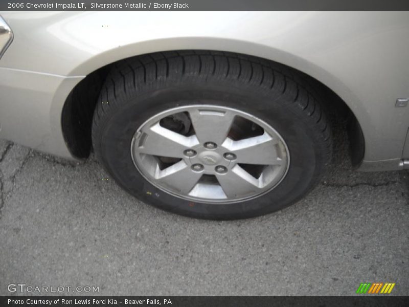 Silverstone Metallic / Ebony Black 2006 Chevrolet Impala LT