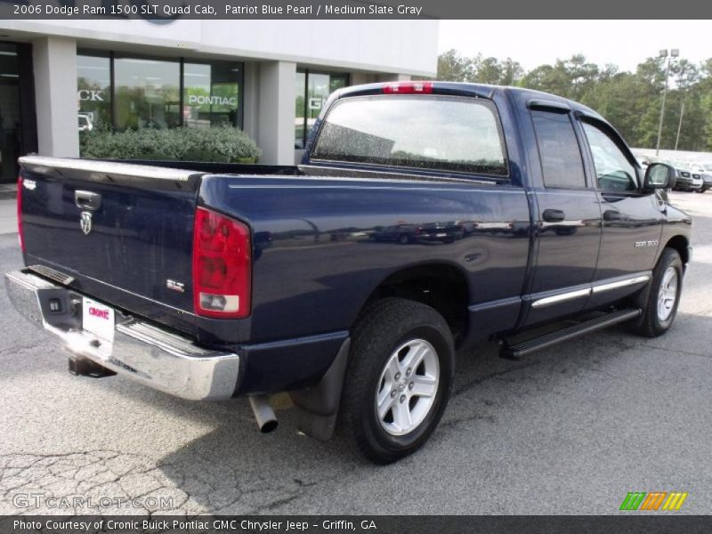 Patriot Blue Pearl / Medium Slate Gray 2006 Dodge Ram 1500 SLT Quad Cab