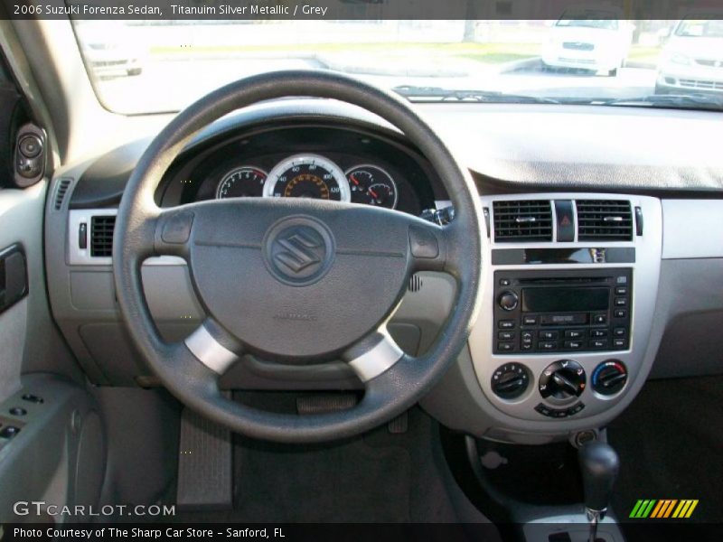 Titanuim Silver Metallic / Grey 2006 Suzuki Forenza Sedan