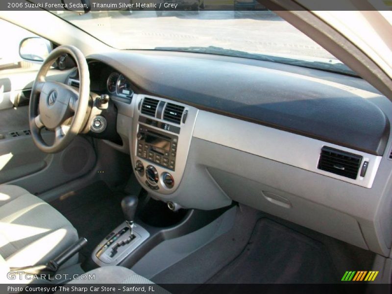 Titanuim Silver Metallic / Grey 2006 Suzuki Forenza Sedan