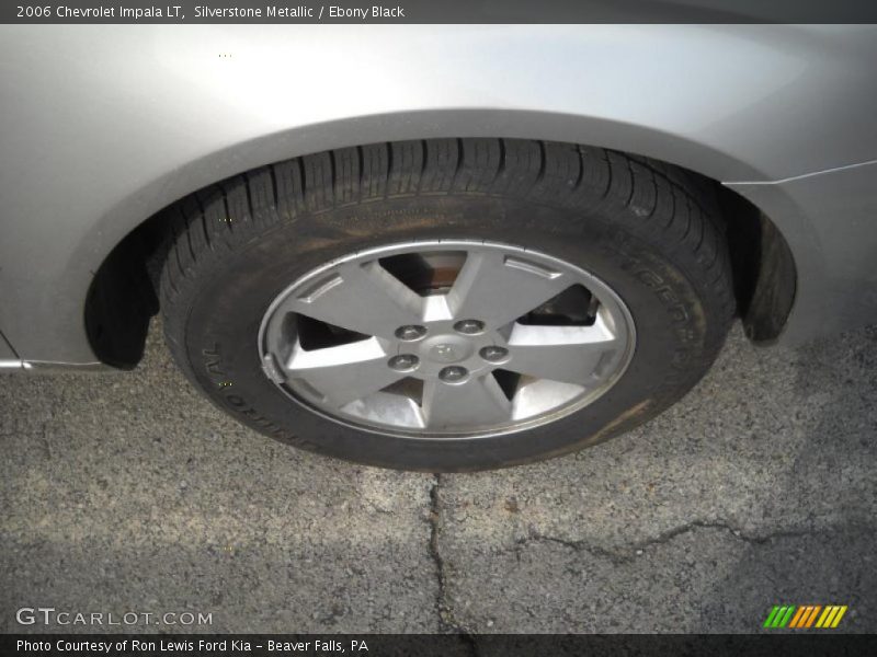 Silverstone Metallic / Ebony Black 2006 Chevrolet Impala LT