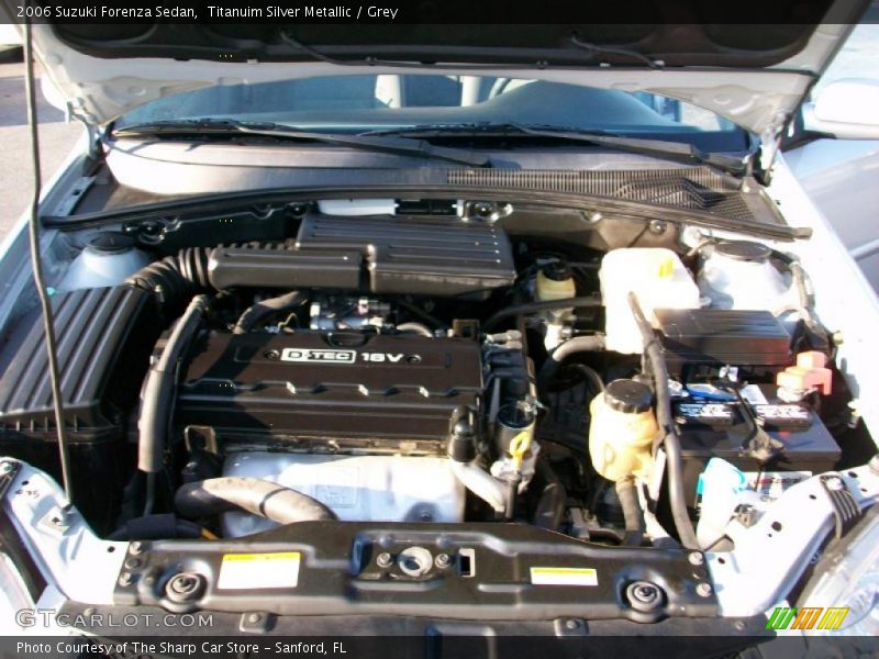 Titanuim Silver Metallic / Grey 2006 Suzuki Forenza Sedan
