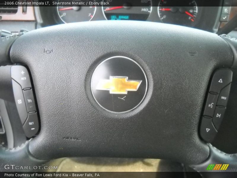 Silverstone Metallic / Ebony Black 2006 Chevrolet Impala LT