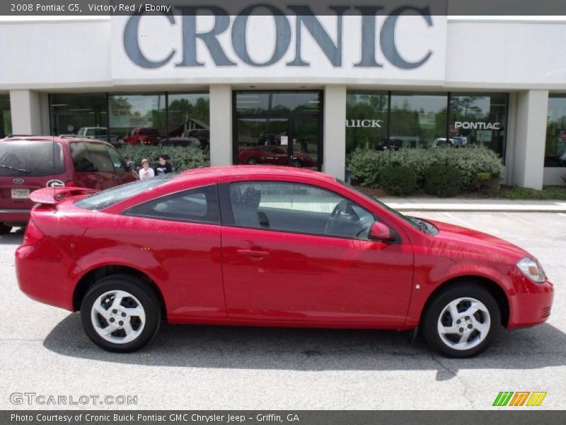 Victory Red / Ebony 2008 Pontiac G5