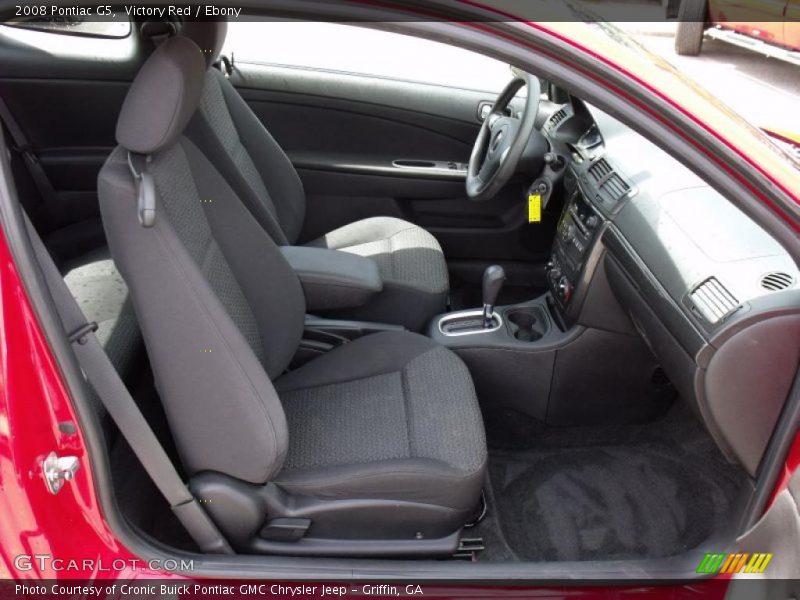 Victory Red / Ebony 2008 Pontiac G5
