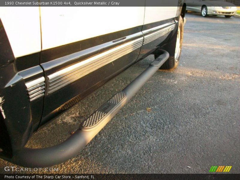 Quicksilver Metallic / Gray 1993 Chevrolet Suburban K1500 4x4