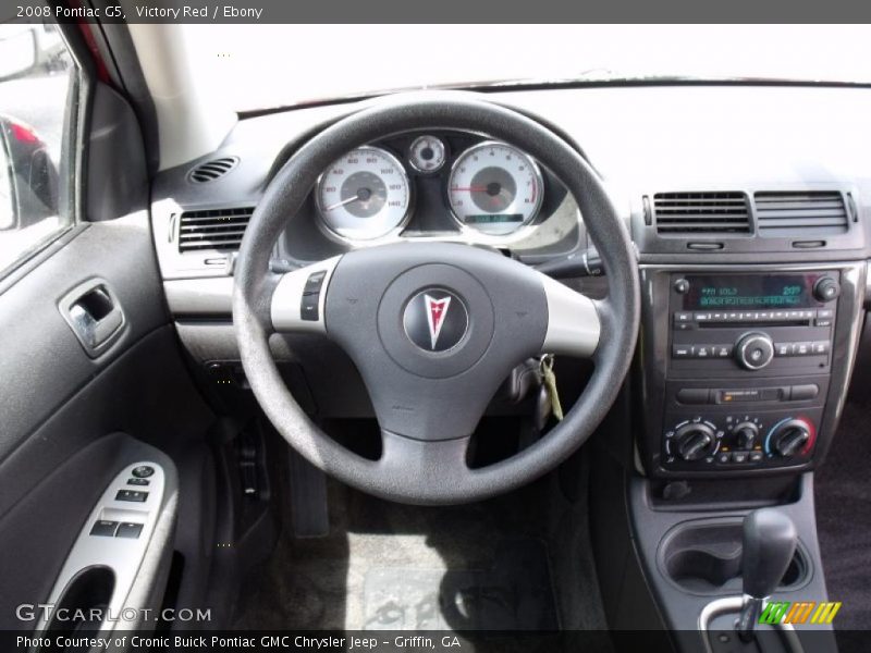 Victory Red / Ebony 2008 Pontiac G5