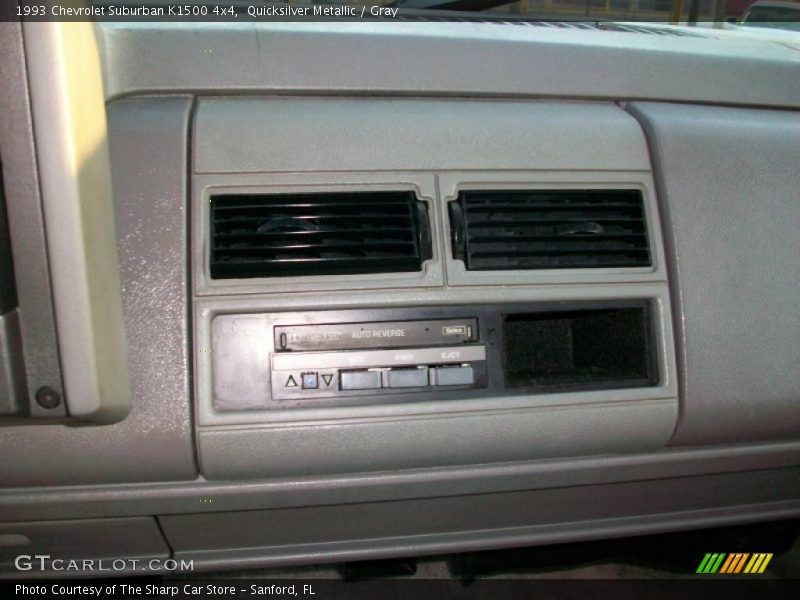 Quicksilver Metallic / Gray 1993 Chevrolet Suburban K1500 4x4