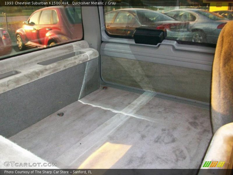 Quicksilver Metallic / Gray 1993 Chevrolet Suburban K1500 4x4