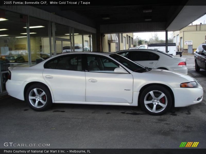 White Gold Tricoat / Taupe 2005 Pontiac Bonneville GXP