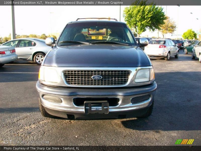 Medium Wedgewood Blue Metallic / Medium Graphite 1998 Ford Expedition XLT