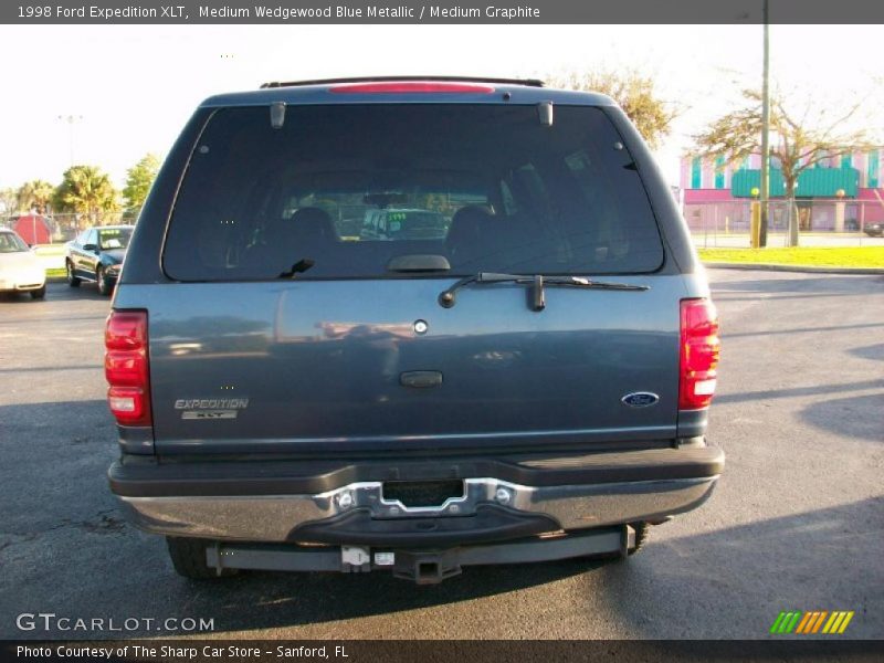 Medium Wedgewood Blue Metallic / Medium Graphite 1998 Ford Expedition XLT
