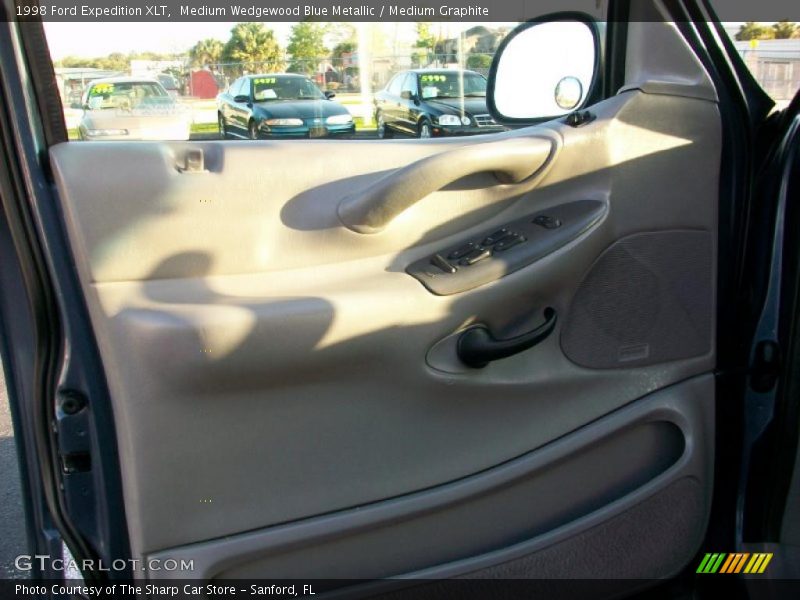 Medium Wedgewood Blue Metallic / Medium Graphite 1998 Ford Expedition XLT