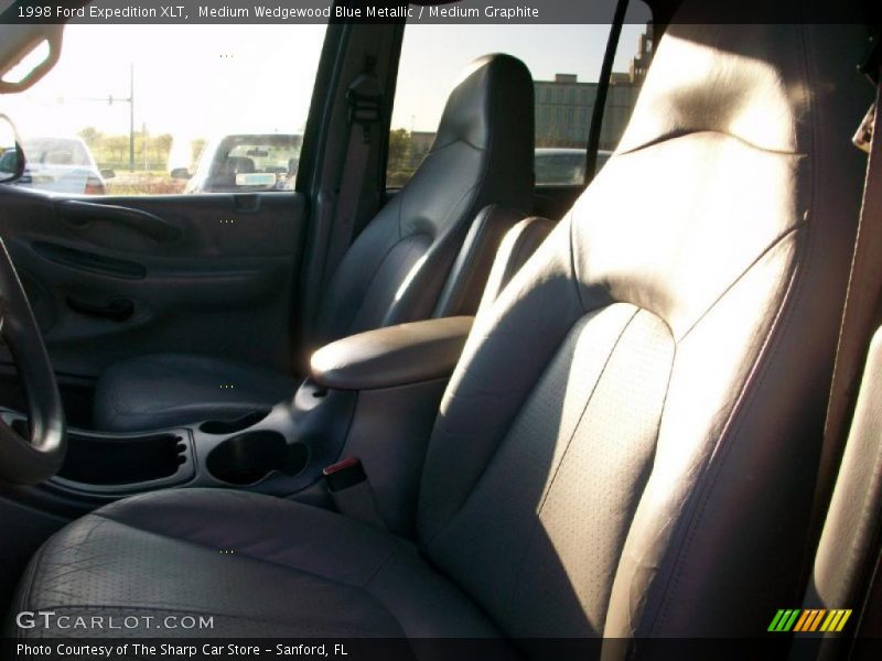 Medium Wedgewood Blue Metallic / Medium Graphite 1998 Ford Expedition XLT