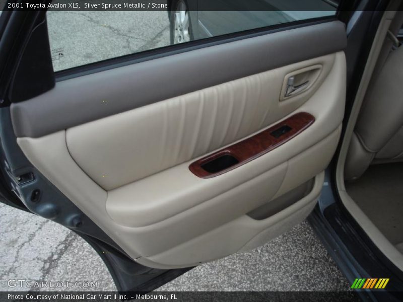 Silver Spruce Metallic / Stone 2001 Toyota Avalon XLS