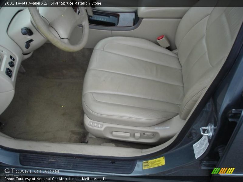 Silver Spruce Metallic / Stone 2001 Toyota Avalon XLS