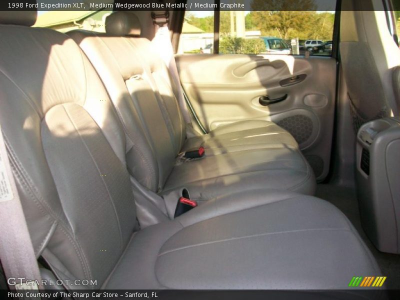 Medium Wedgewood Blue Metallic / Medium Graphite 1998 Ford Expedition XLT