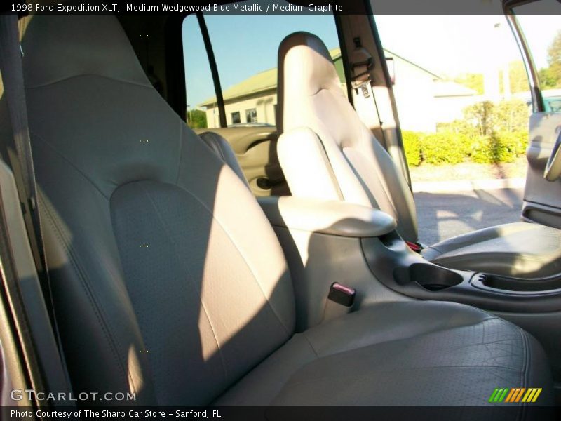 Medium Wedgewood Blue Metallic / Medium Graphite 1998 Ford Expedition XLT