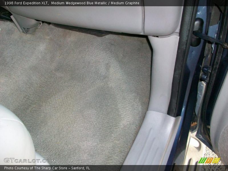 Medium Wedgewood Blue Metallic / Medium Graphite 1998 Ford Expedition XLT