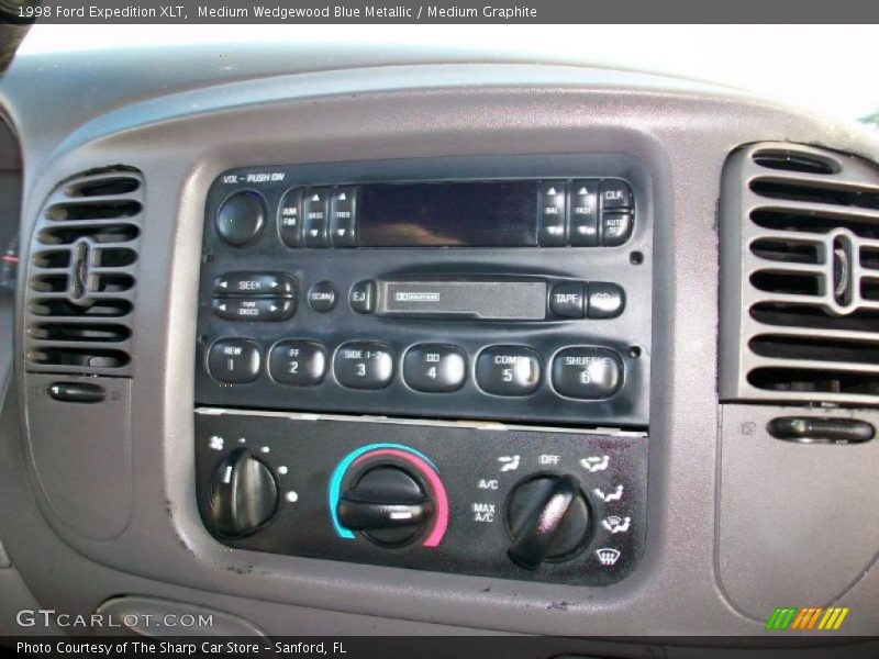 Medium Wedgewood Blue Metallic / Medium Graphite 1998 Ford Expedition XLT