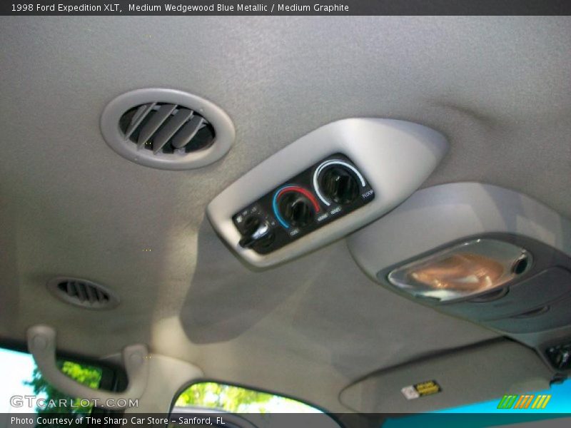 Medium Wedgewood Blue Metallic / Medium Graphite 1998 Ford Expedition XLT