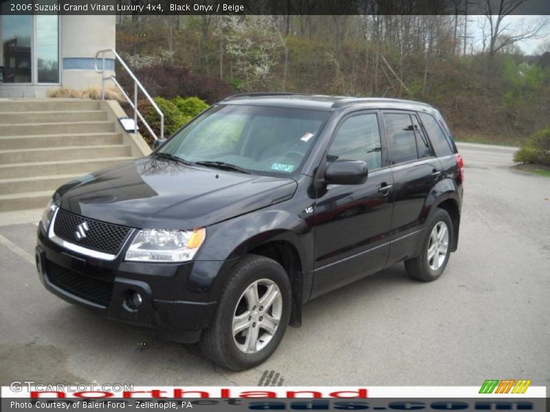 Black Onyx / Beige 2006 Suzuki Grand Vitara Luxury 4x4