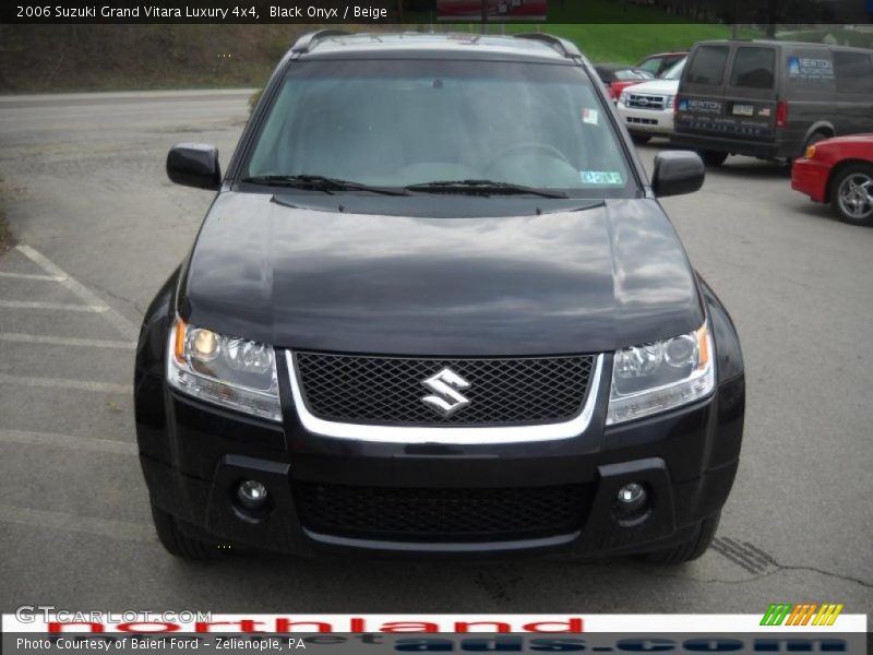 Black Onyx / Beige 2006 Suzuki Grand Vitara Luxury 4x4