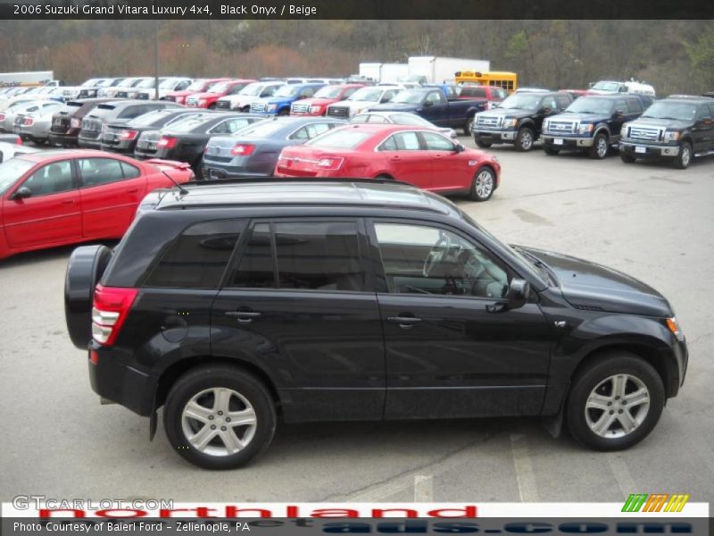 Black Onyx / Beige 2006 Suzuki Grand Vitara Luxury 4x4