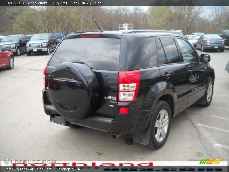 Black Onyx / Beige 2006 Suzuki Grand Vitara Luxury 4x4