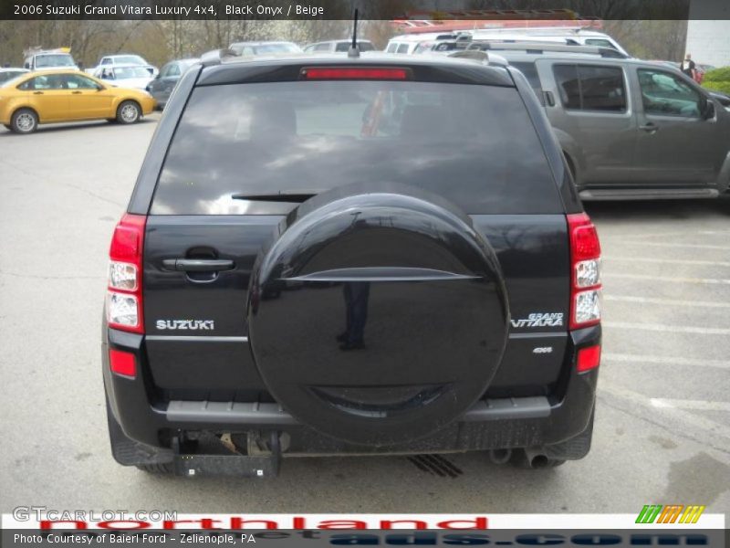 Black Onyx / Beige 2006 Suzuki Grand Vitara Luxury 4x4