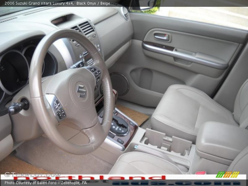 Black Onyx / Beige 2006 Suzuki Grand Vitara Luxury 4x4