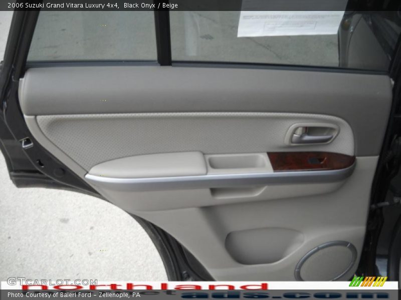 Black Onyx / Beige 2006 Suzuki Grand Vitara Luxury 4x4