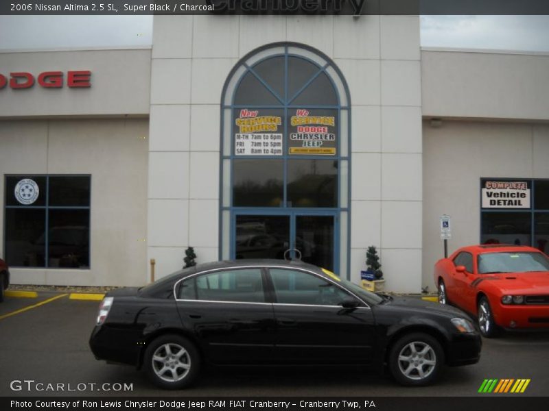 Super Black / Charcoal 2006 Nissan Altima 2.5 SL