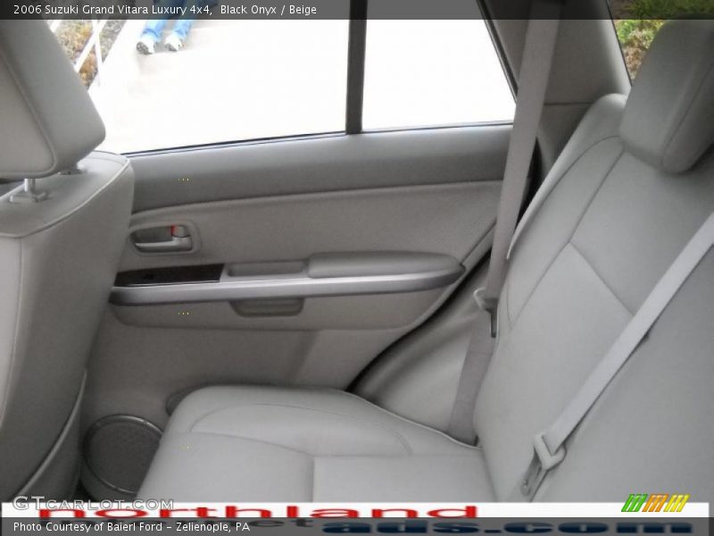 Black Onyx / Beige 2006 Suzuki Grand Vitara Luxury 4x4