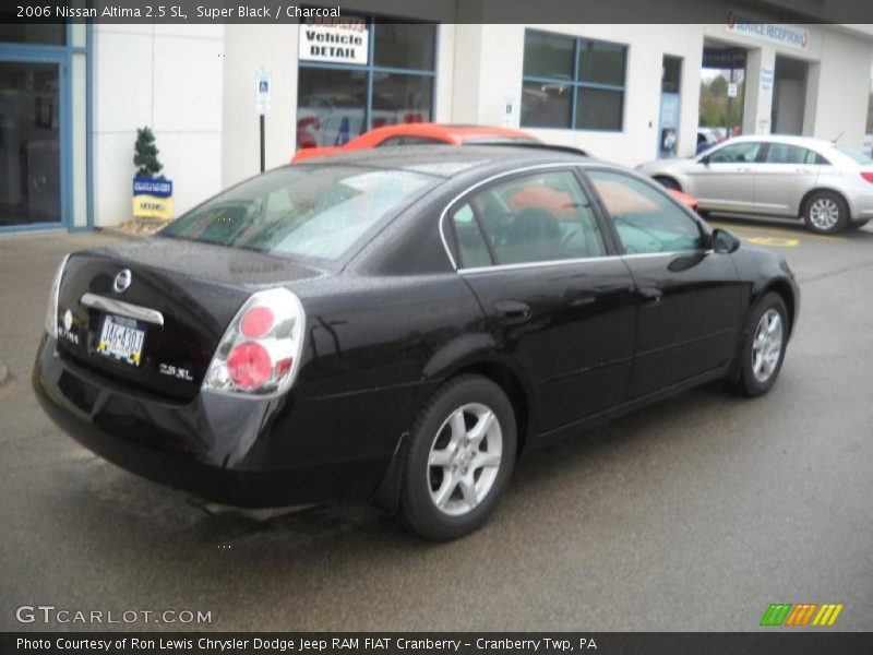 Super Black / Charcoal 2006 Nissan Altima 2.5 SL