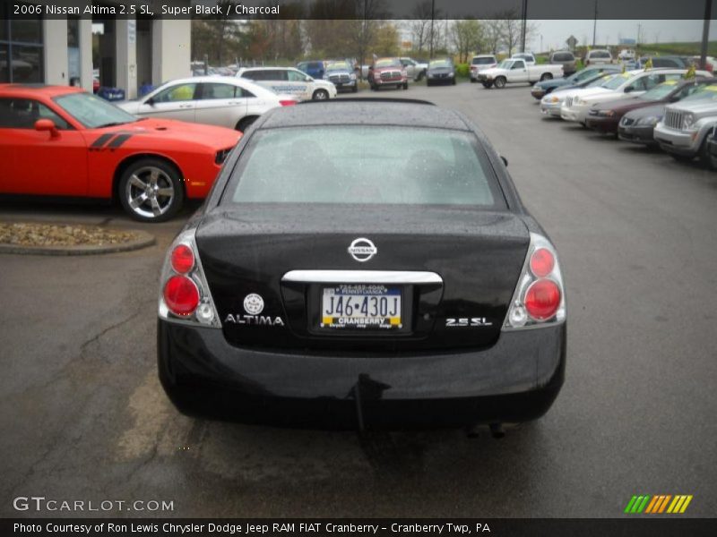 Super Black / Charcoal 2006 Nissan Altima 2.5 SL