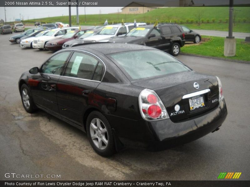 Super Black / Charcoal 2006 Nissan Altima 2.5 SL