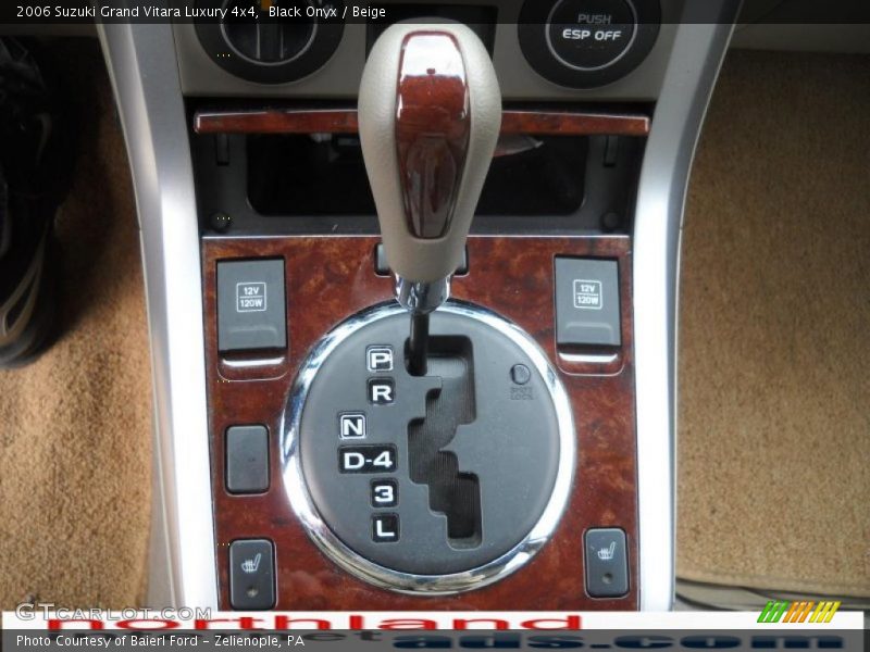 Black Onyx / Beige 2006 Suzuki Grand Vitara Luxury 4x4