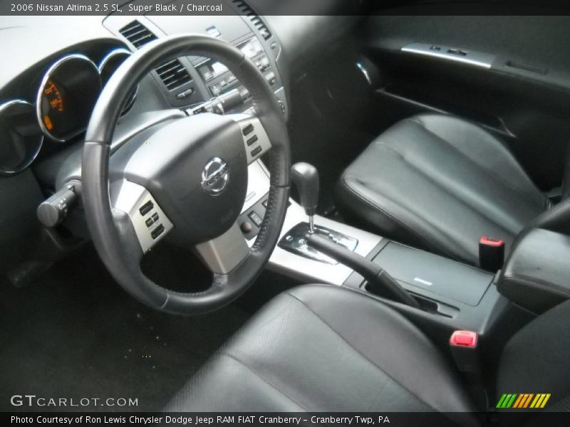 Super Black / Charcoal 2006 Nissan Altima 2.5 SL