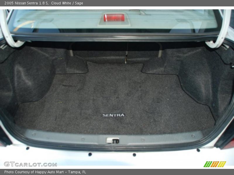 Cloud White / Sage 2005 Nissan Sentra 1.8 S